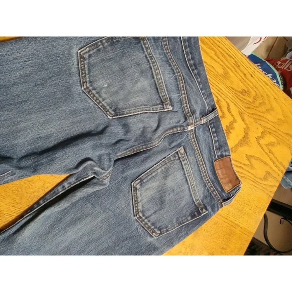 J.CREW Jeans Mens 29 X 32 BLUE SLIM Preowned Used Summer Spring Winter Work